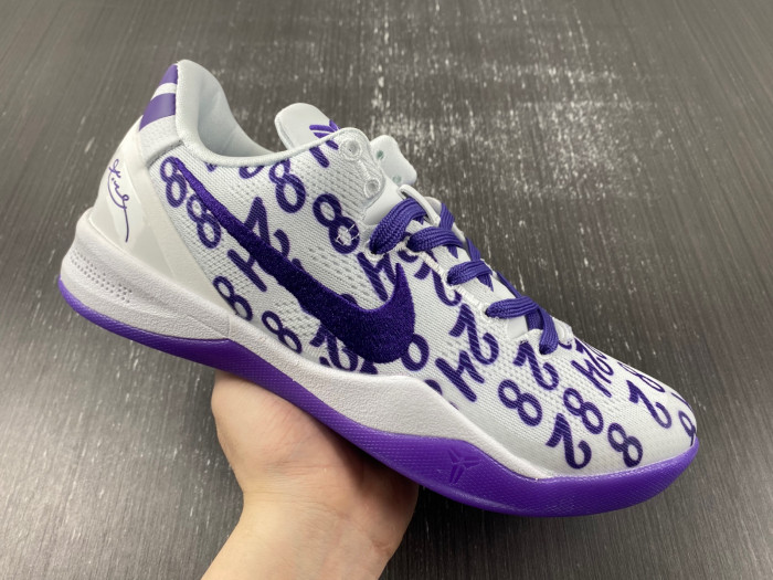 nike kobe 8 protro court purple fq3549-100