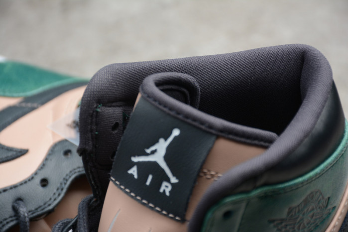 air jordan 1 high premium wmns green pink ah7389-203