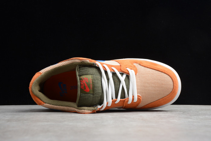 nike sb dunk low corduroy dusty peach bq6817-201