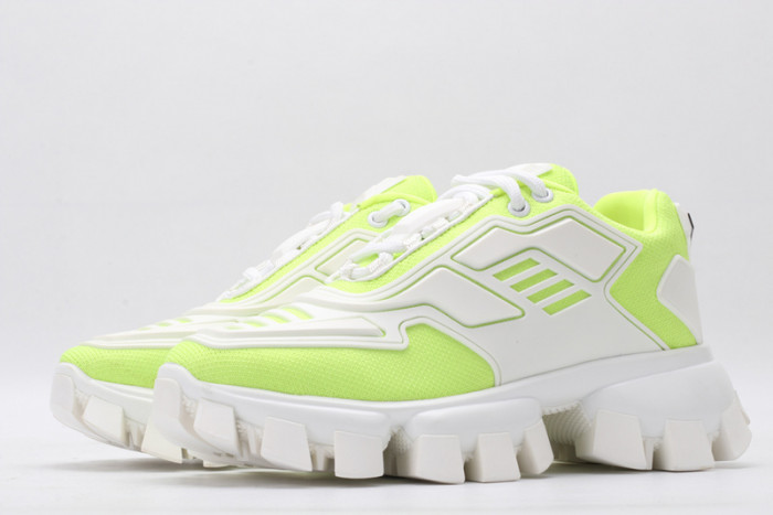 pra cloudbust thunder knit white and fluorescence green