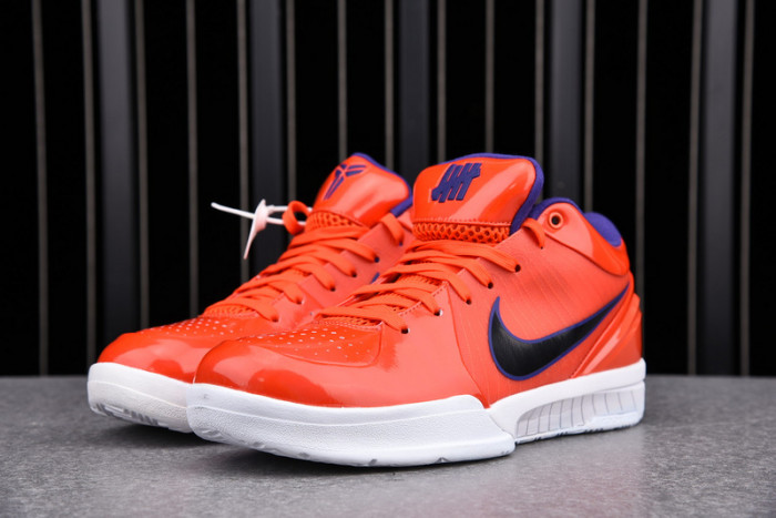 nike kobe 4 protro undefeated phoenix suns cq3869-800