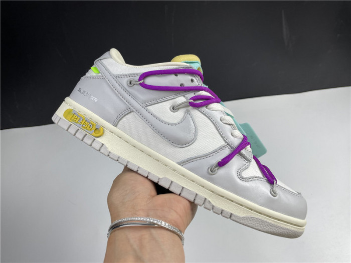 nike dunk low o-w lot 21 dm1602-100