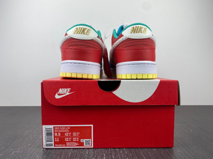 nike dunk low retro prm year of the rabbit blue orange cream fd4203-111